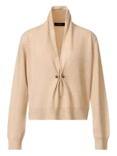 Fabiana Filippi knotted-button cardigan
