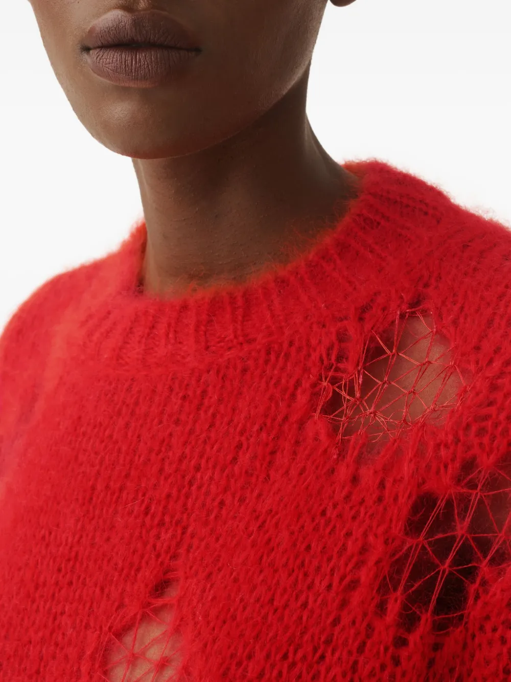 Fabiana Filippi Gerafelde trui Rood