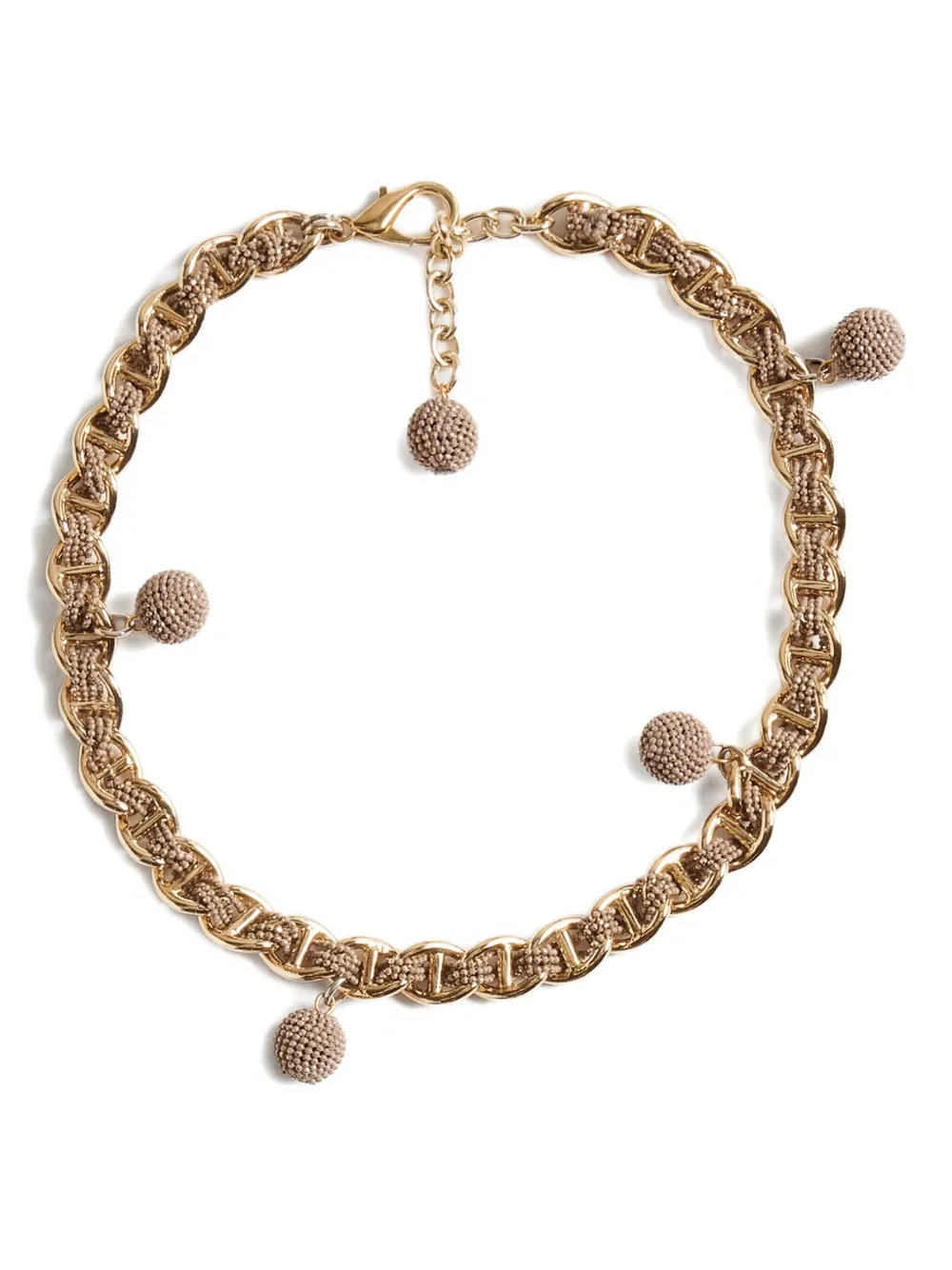 beaded-chain necklace