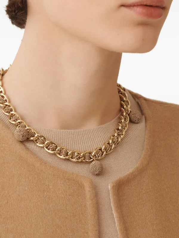 Fabiana Filippi ビーズ ネックレス | ゴールドトーン | FARFETCH JP