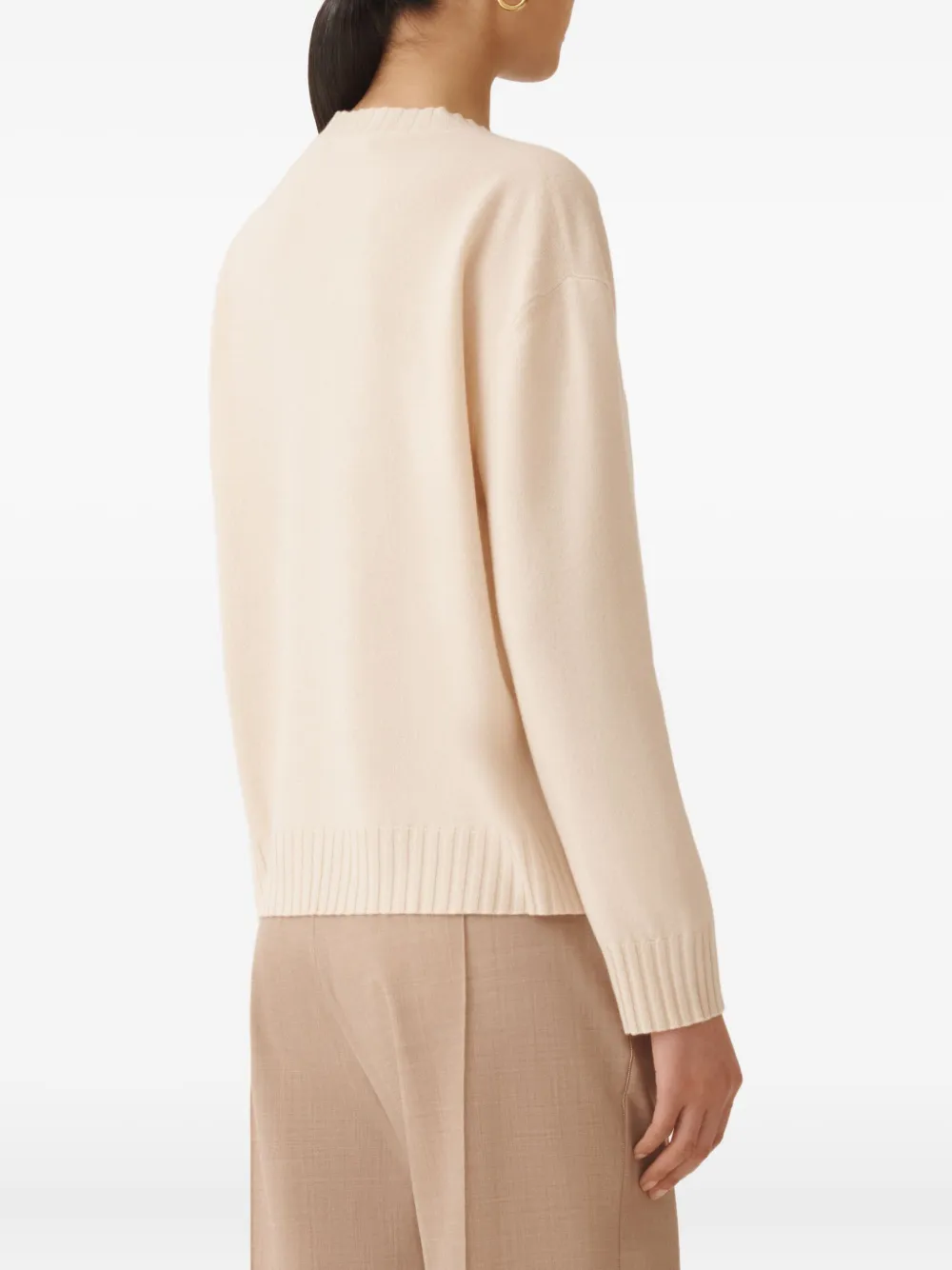 Fabiana Filippi Trui met V-hals Beige