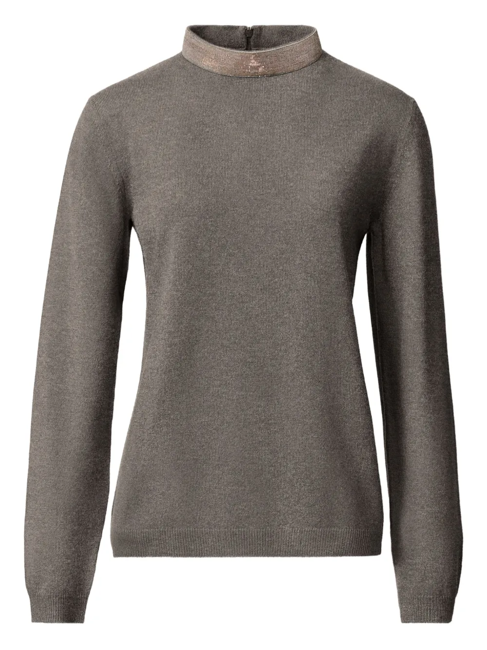 Fabiana Filippi Maglione a collo alto - Grigio