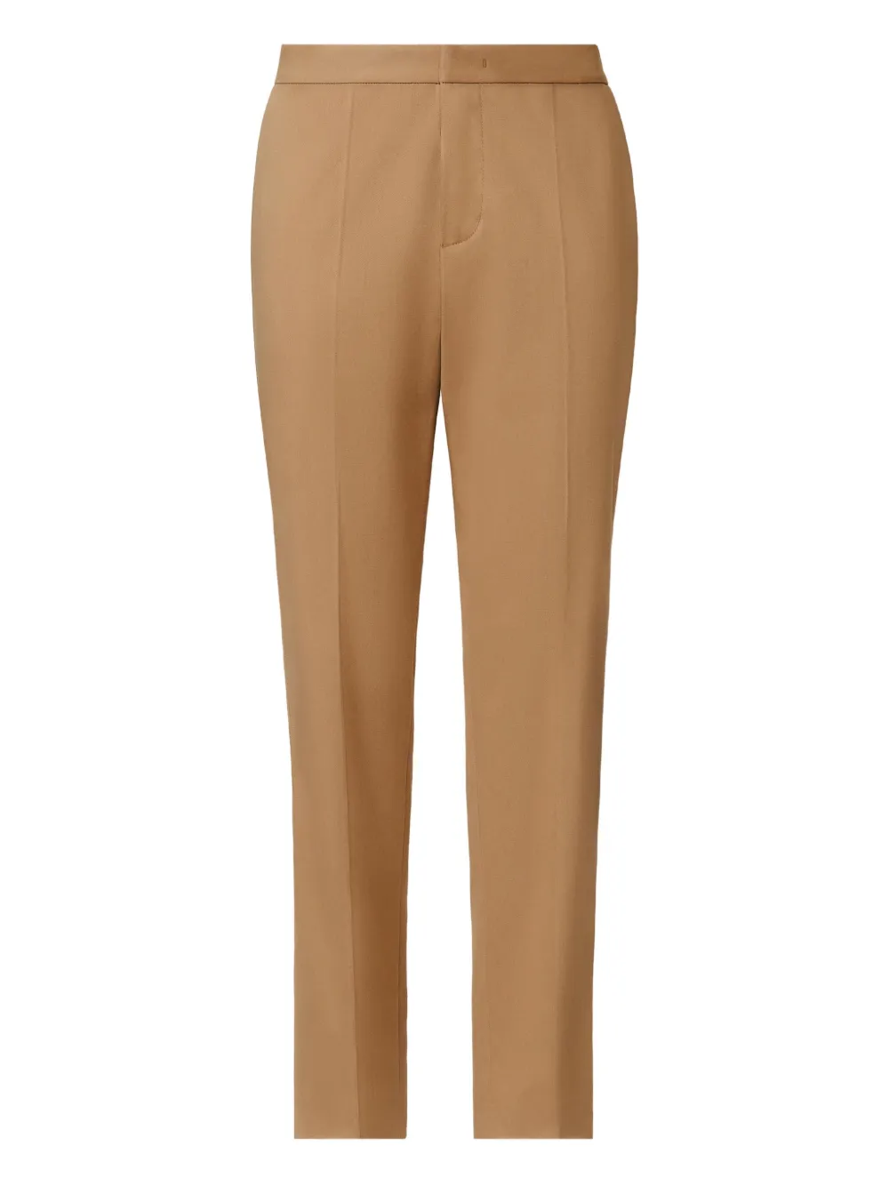Fabiana Filippi Broek met geplooide voorkant Beige