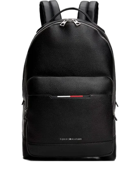 Tommy Hilfiger textured zip-fastening backpack