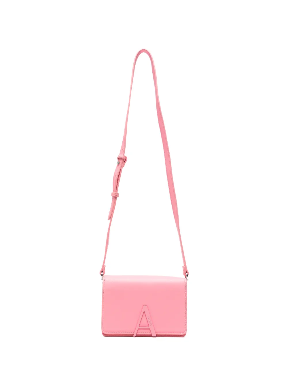Actitude logo-patch cross-body bag - Rosa