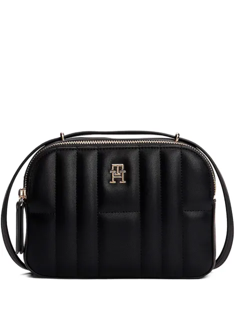 Tommy Hilfiger quilted logo-plaque shoulder bag