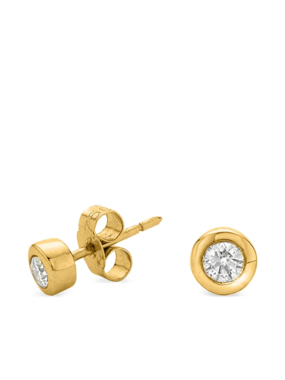 DOWER AND HALL 18kt yellow gold Cascade diamond earrings - ゴールドトーン DOWER AND HALL 18kt yellow gold Cascade diamond earrings - ゴールドトーン