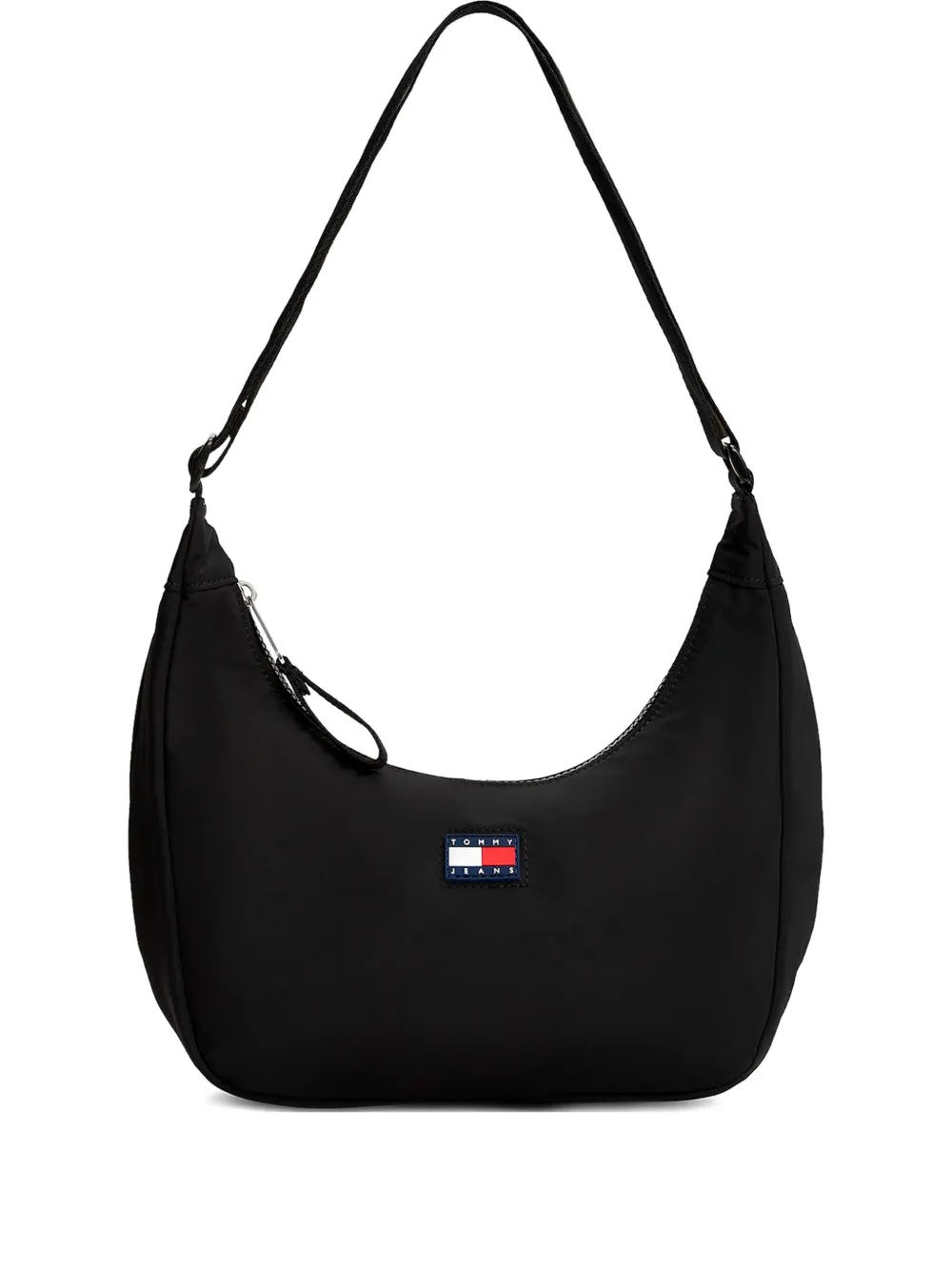 Tommy Hilfiger ハーフムーン バッグ - ブラック Tommy Hilfiger ハーフムーン バッグ - ブラック