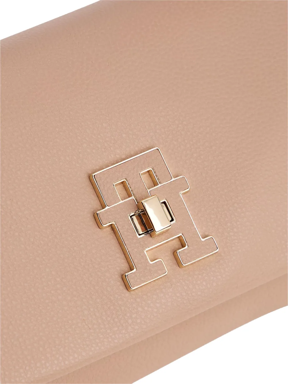 Tommy Hilfiger Tas met kettingbandje en omslag Beige