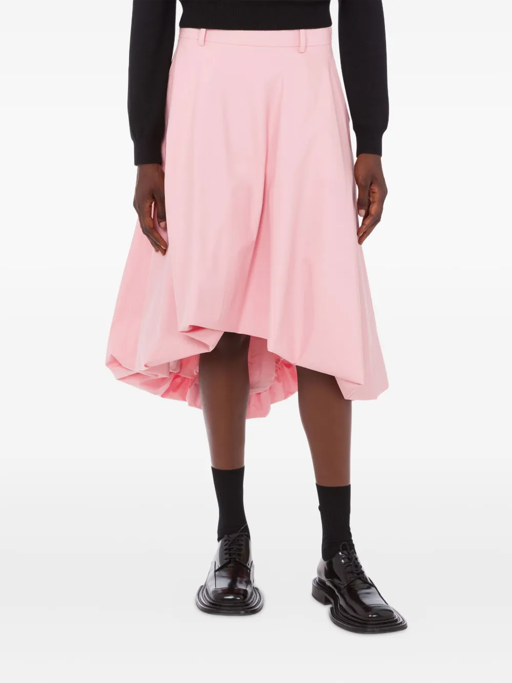 Moschino Rok met ruches Roze