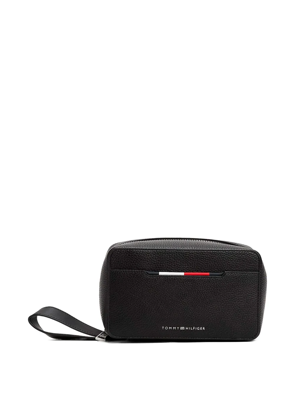 Tommy Hilfiger zip-top handle wash bag Zwart