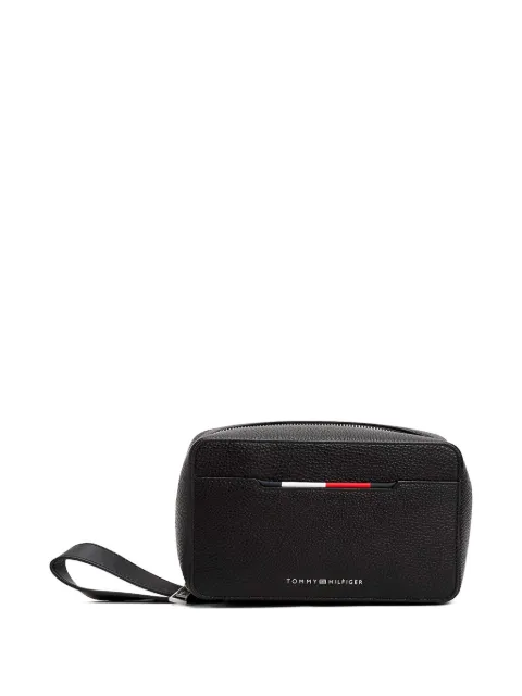 Tommy Hilfiger zip-top handle wash bag