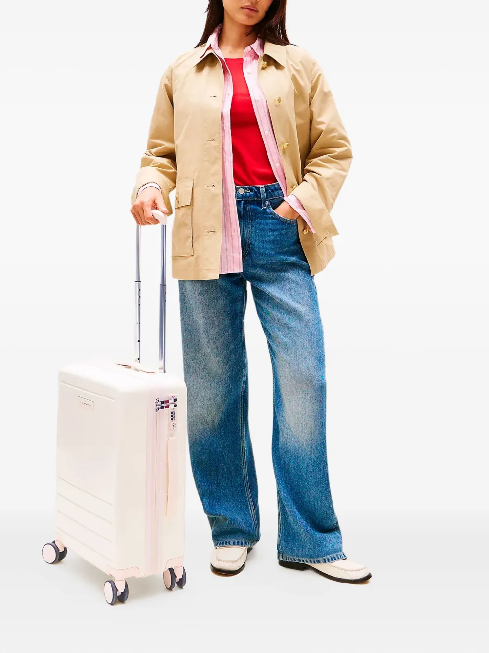 Tommy Hilfiger retractable-handle wheeled suitcase | Image 2