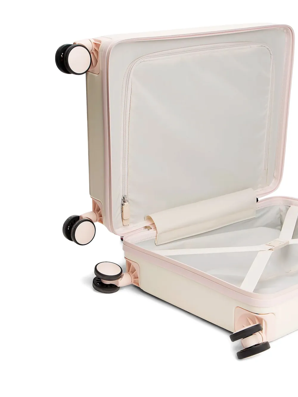 Tommy Hilfiger Koffer met uitschuifbare handgreep en wielen Beige