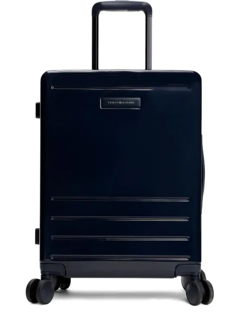 Tommy Hilfiger retractable-handle wheeled suitcase