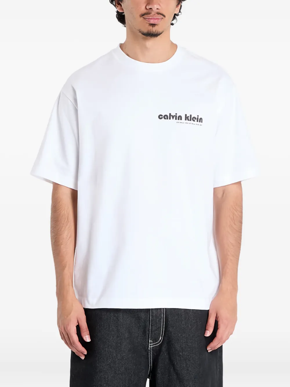 logo-print short-sleeve T-shirt