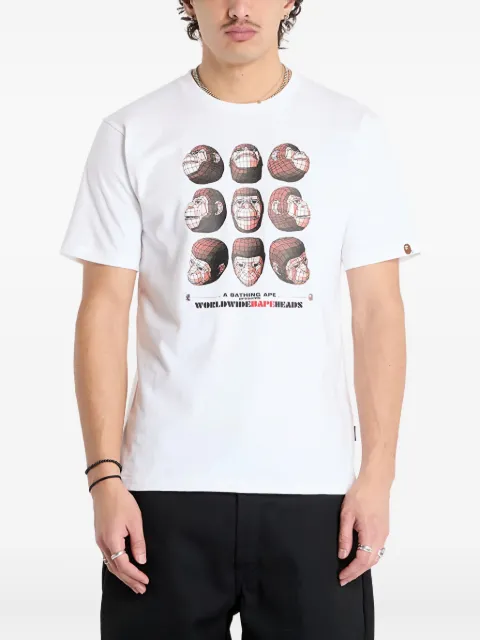 A BATHING APE® Polygon Ape Head graphic T-shirt