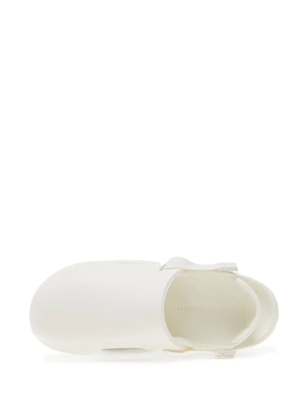 Nike debossed-logo slingback mules White