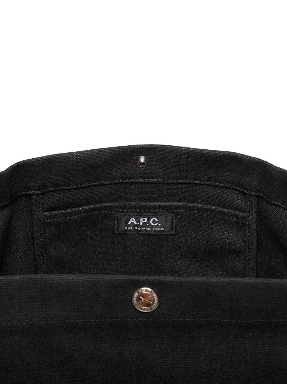 A.P.C. Journal boekentas Zwart