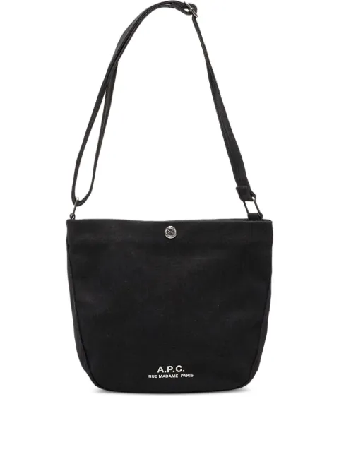 A.P.C. canvas shoulder bag