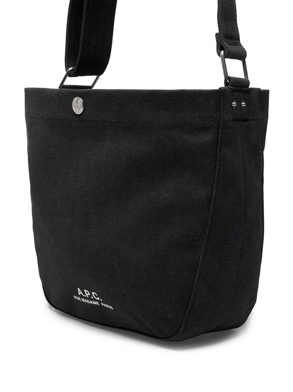 A.P.C. Journal boekentas Zwart
