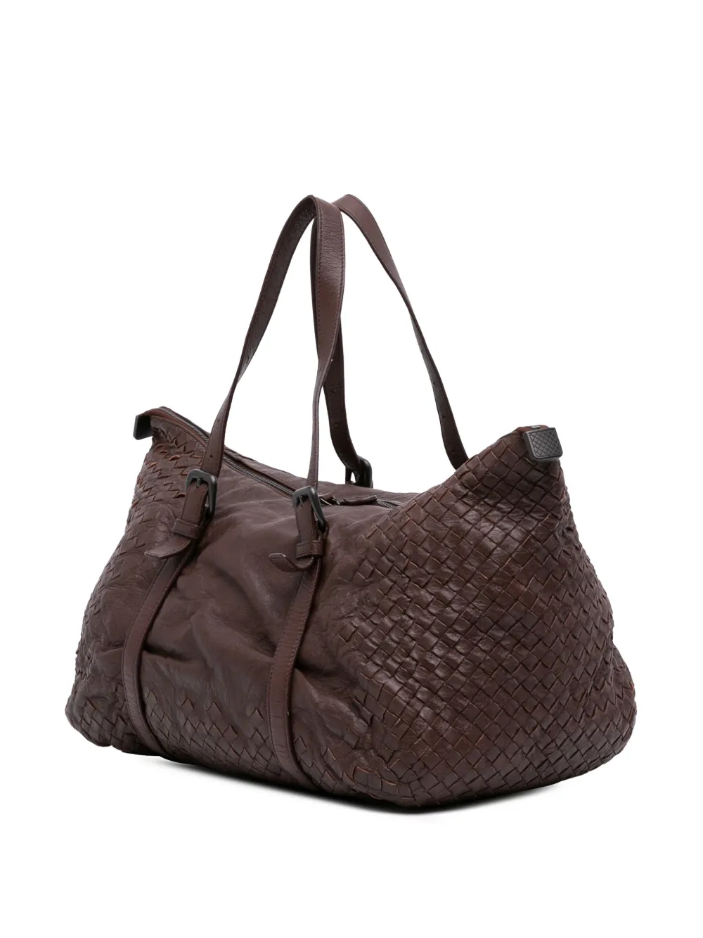 Pre-owned Bottega Veneta 2012-2024 Nappa Intrecciato Tote Bag