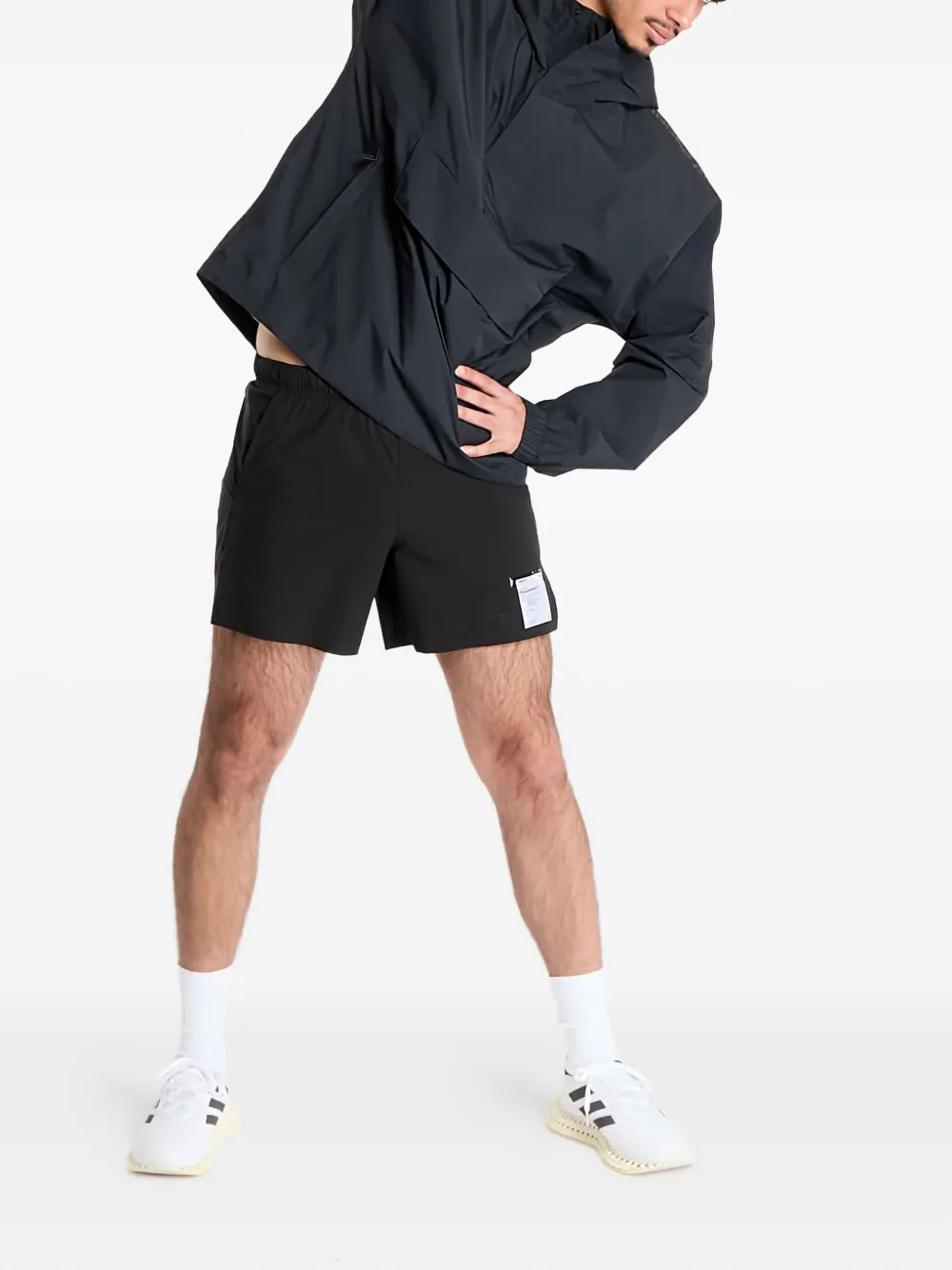 Under Armour Cloudstrike half-zip windbreaker Zwart