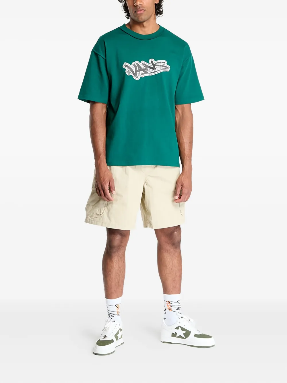 Vans Slap graffiti-print boxy T-shirt | T-Shirts | Image 2