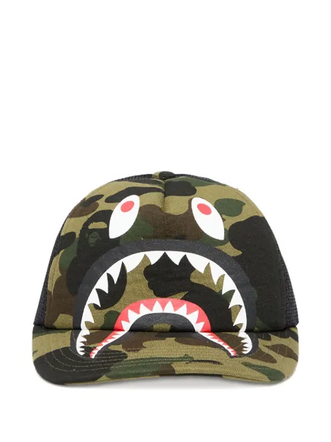 A BATHING APE® casquette Camo Shark