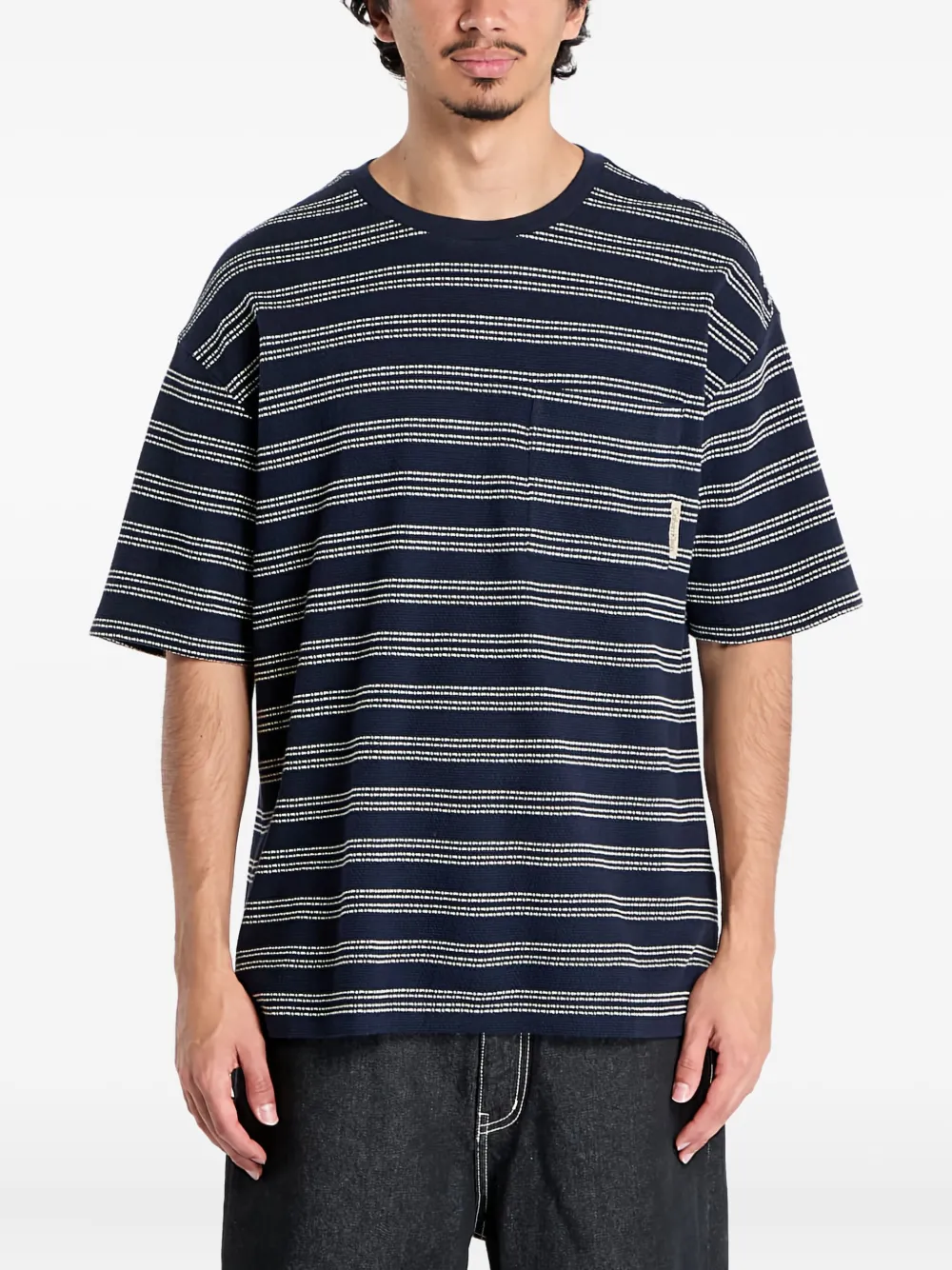 Calvin Klein striped T-shirt - Blau