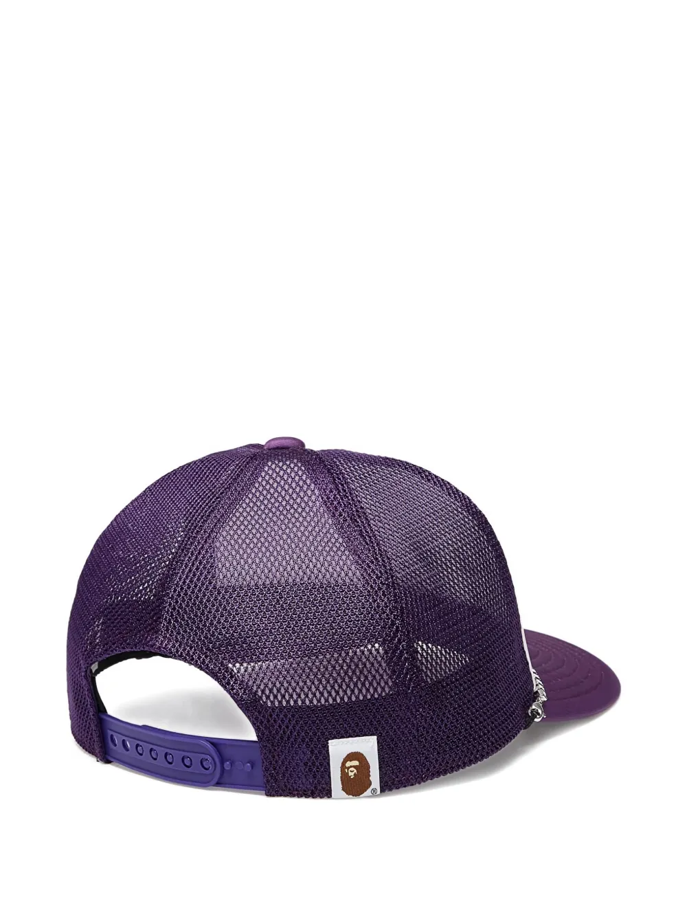 A BATHING APE® x Swarovski rhinestone ape-head mesh cap | Men | Image 2