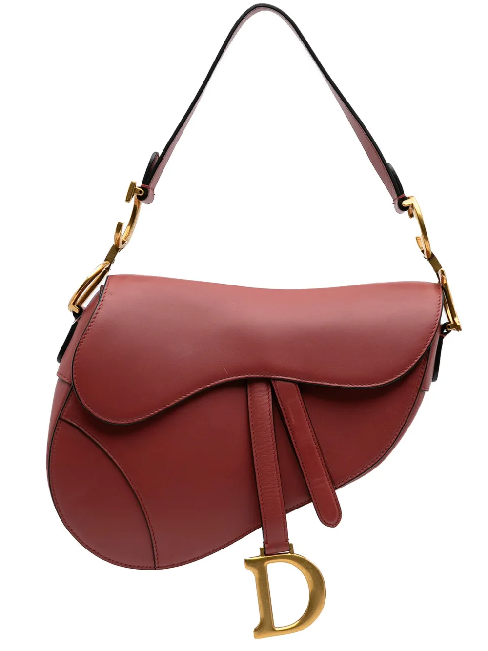 2019 Leather Saddle Bag shoulder bag