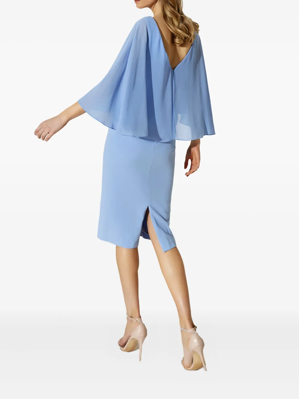Allure cape-detail pencil mini dress | Cocktail & Party Dresses | Image 2