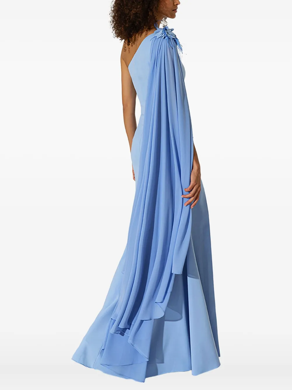 Allure one-shoulder cape dress | Cocktail & Party Dresses | Image 2