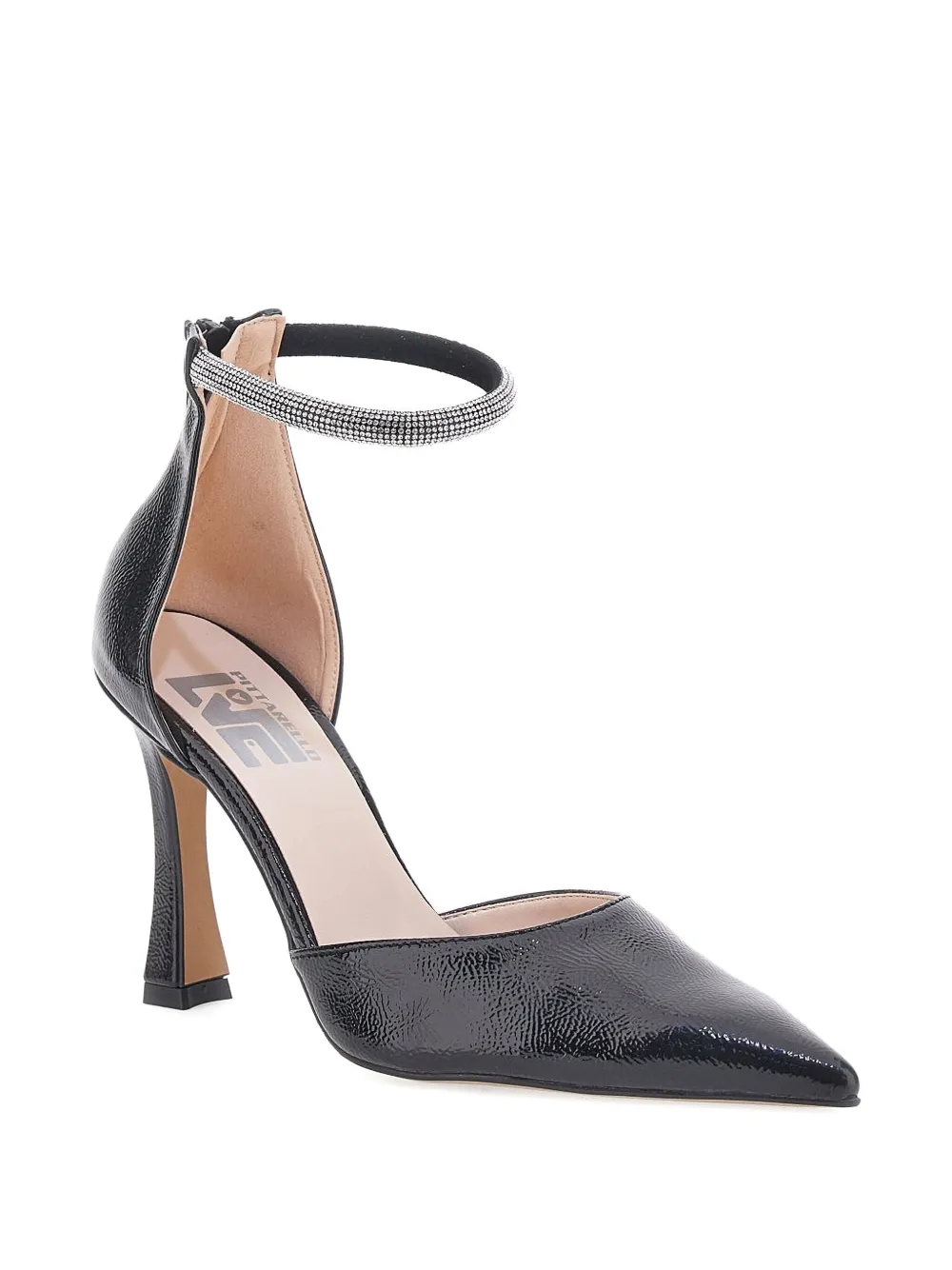 Allure Embellished Pointed-toe Pumps In Black