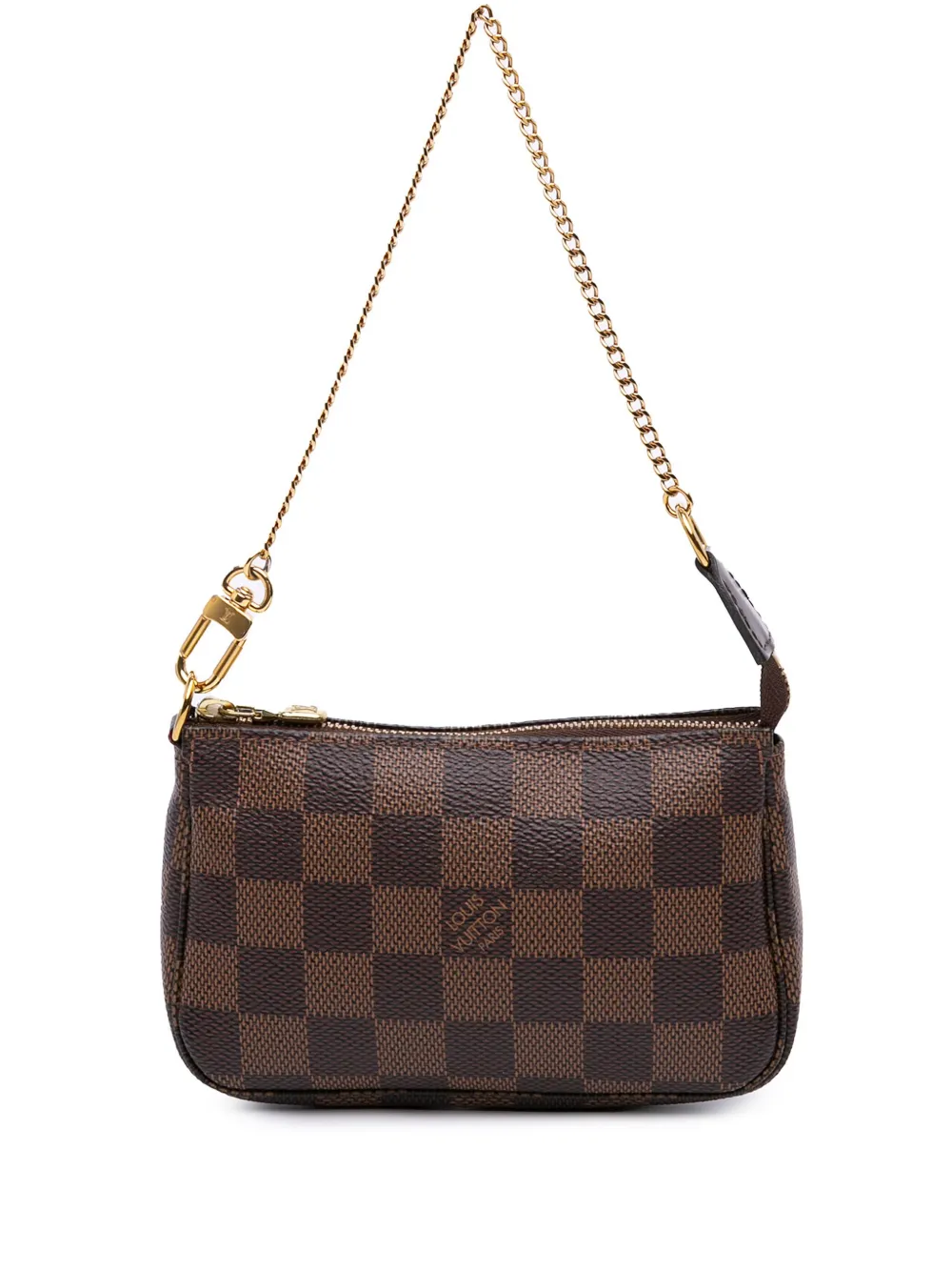 Louis Vuitton Pre-Owned bolsa de mano Damier Ebene Mini Pochette Accessoires 2021 | marrón | Image 1