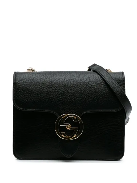Gucci Pre-Owned 2016-2025 Small Dollar Calfskin Interlocking G crossbody bag