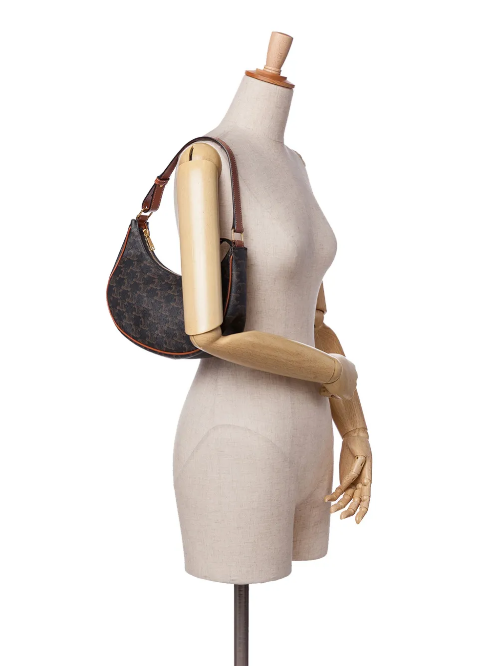 Céline Pre-Owned 2021 Triomphe Coated Canvas Ava shoulder bag | Pre-Owned | Image 2