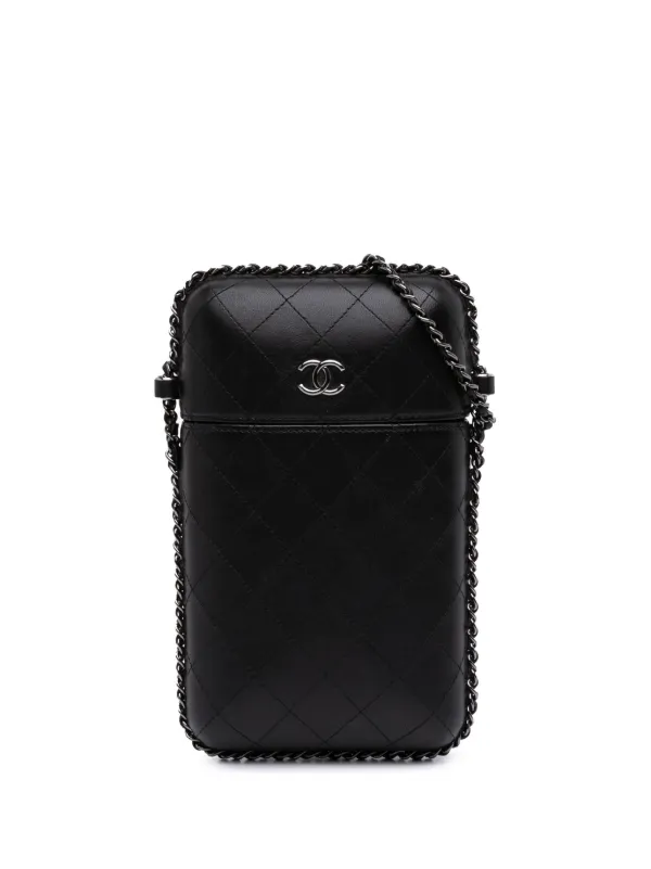 CHANEL Pre-Owned 2019 CC Quilted Lambskin Chain Around