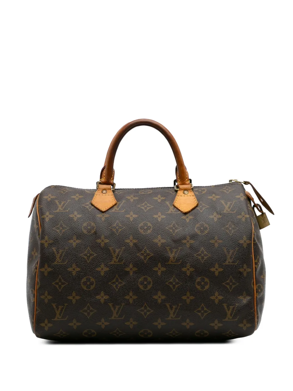 Louis Vuitton Pre-Owned 2012 Monogram Speedy 30 boston bag | Brown | Image 1