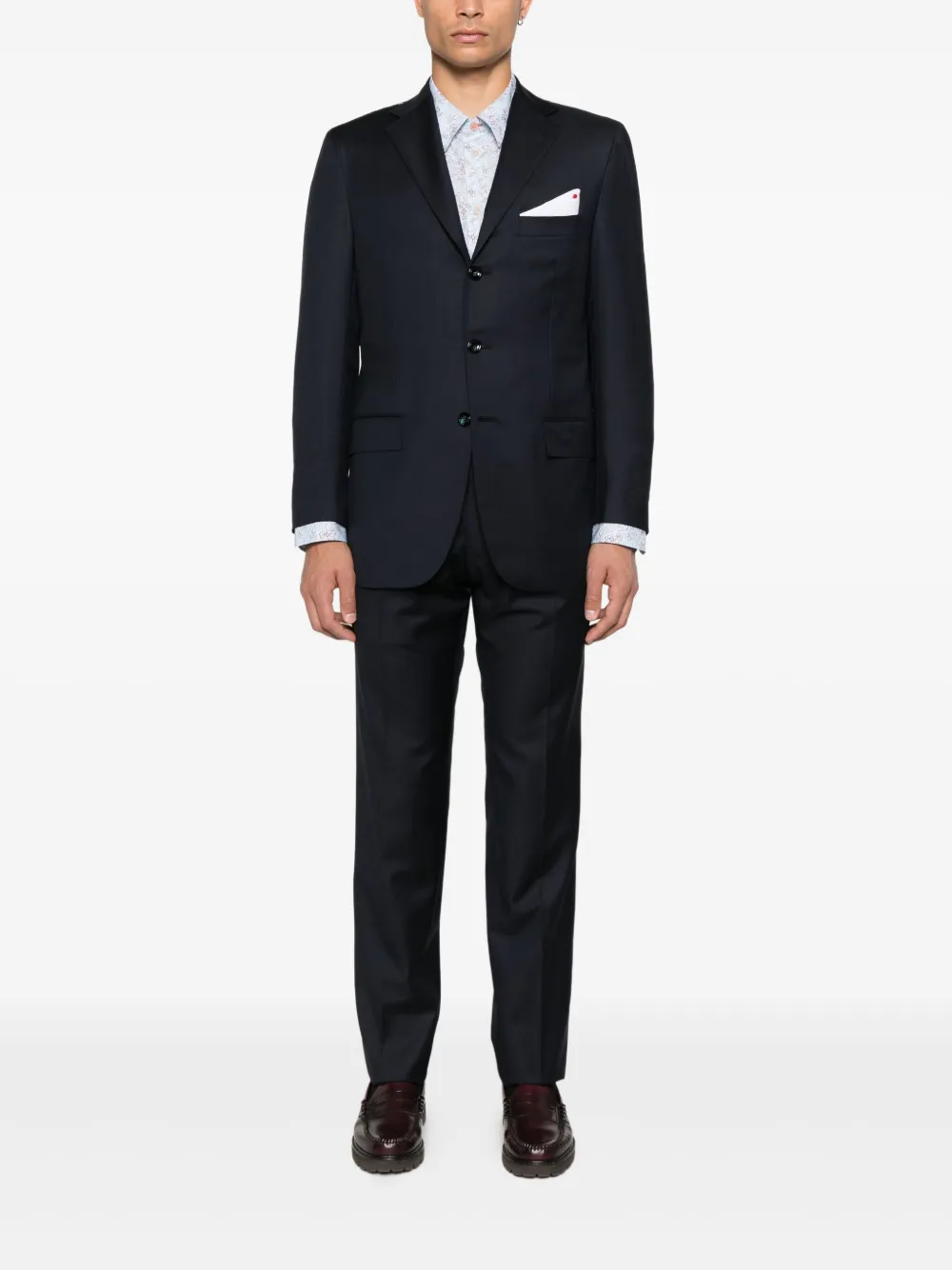 Kiton single-breasted suit | Single Breasted Suits | Image 2