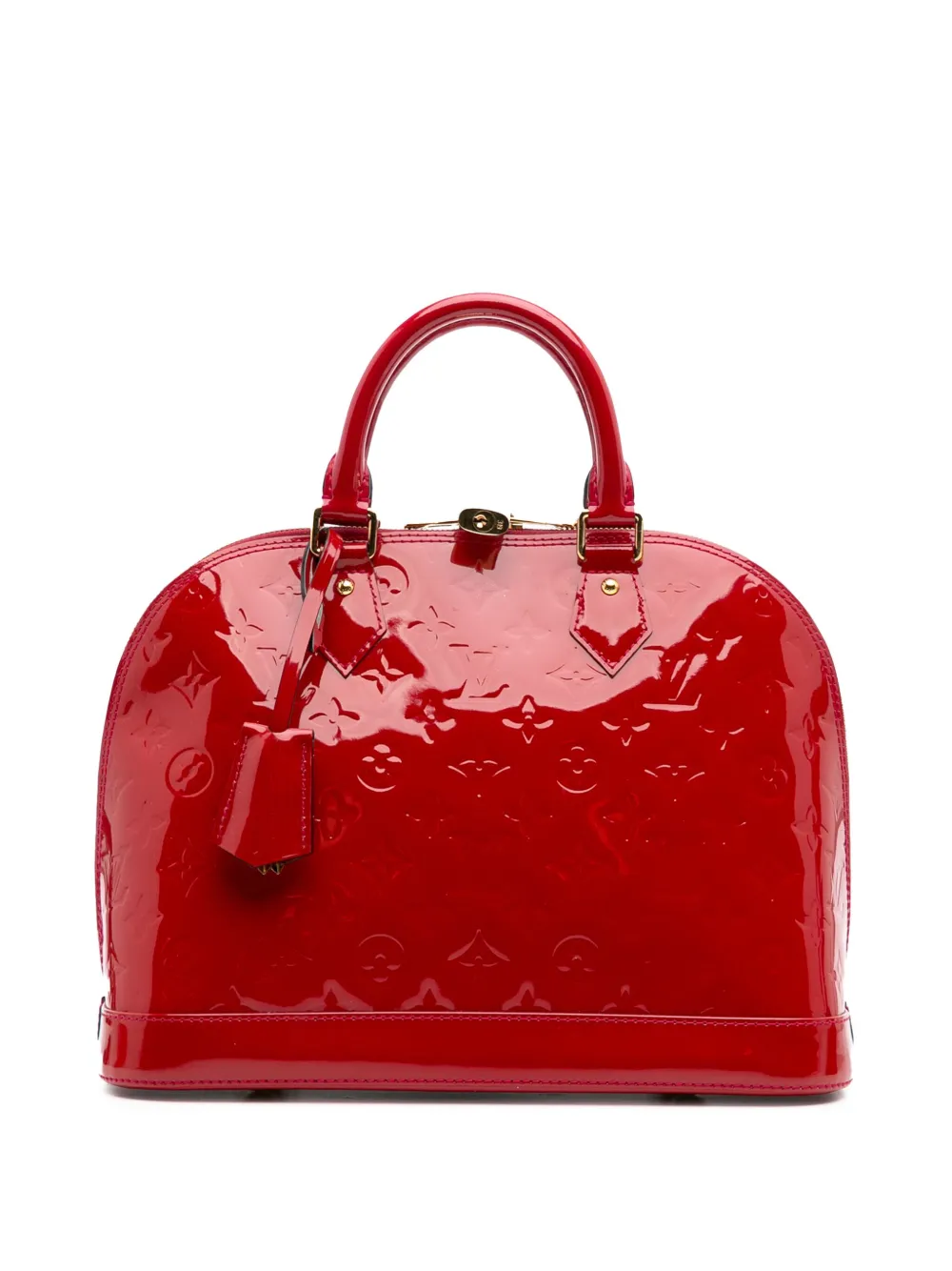 Louis Vuitton Pre-Owned 2013 Monogram Vernis Alma PM handbag | Red | Image 1