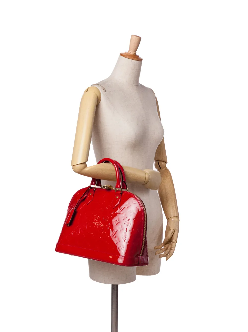 Louis Vuitton Pre-Owned 2013 Monogram Vernis Alma PM handbag | Pre-Owned | Image 2