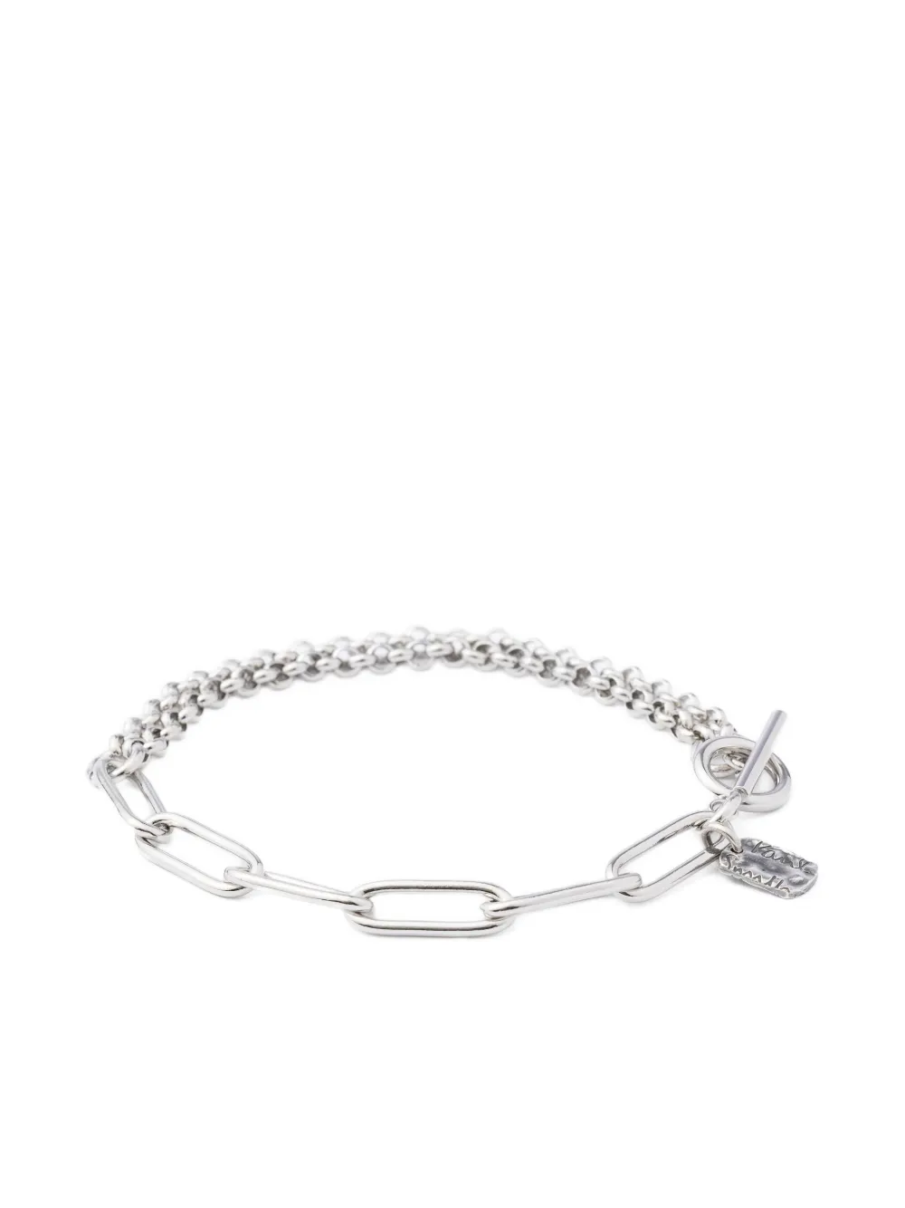 Paul Smith Two-chain toggle bracelet | Silver | Image 1