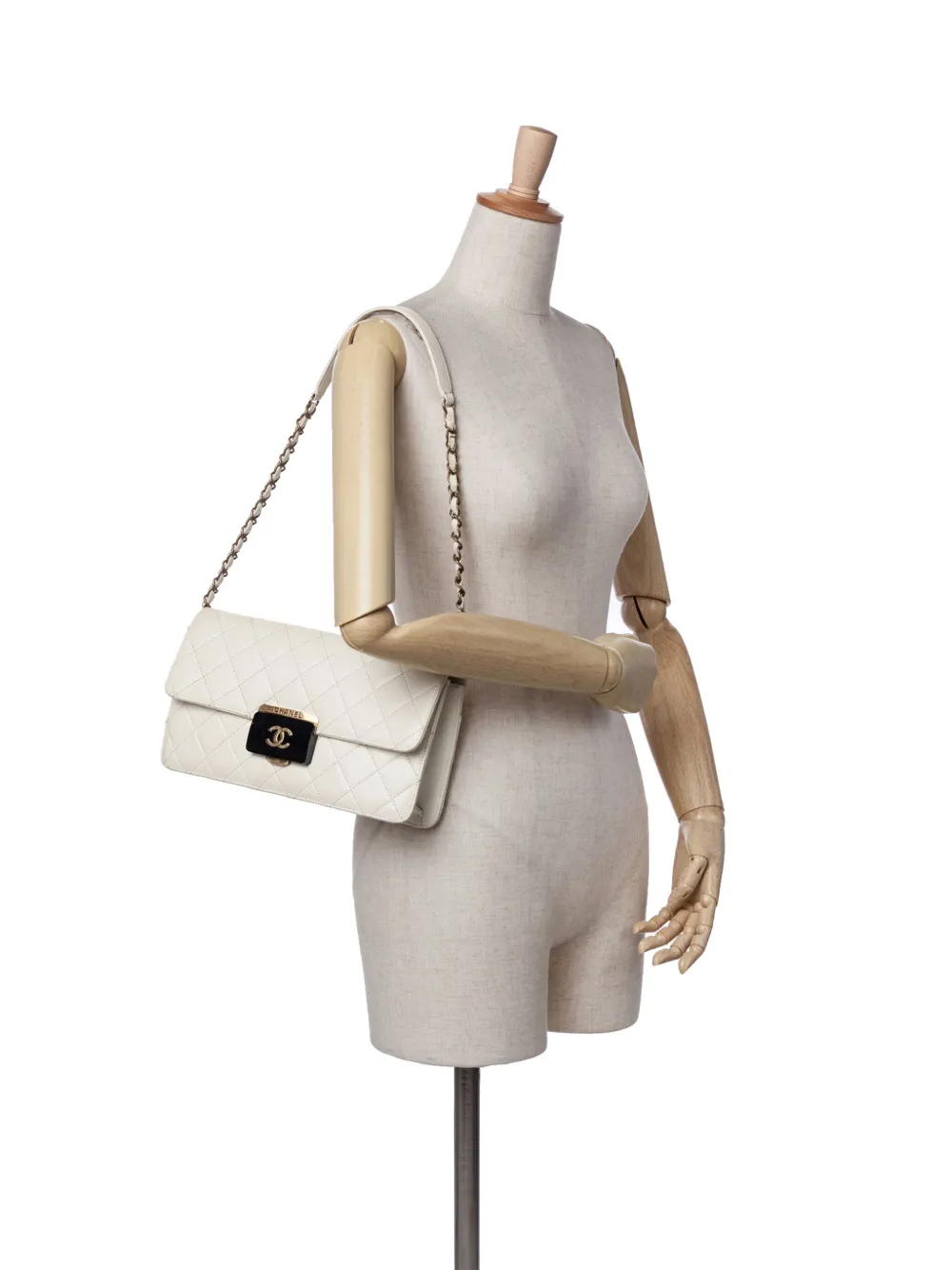CHANEL Pre-Owned grand sac porté épaule Beauté Lock Flap (2016-2017) | Pre-owned | Image 2
