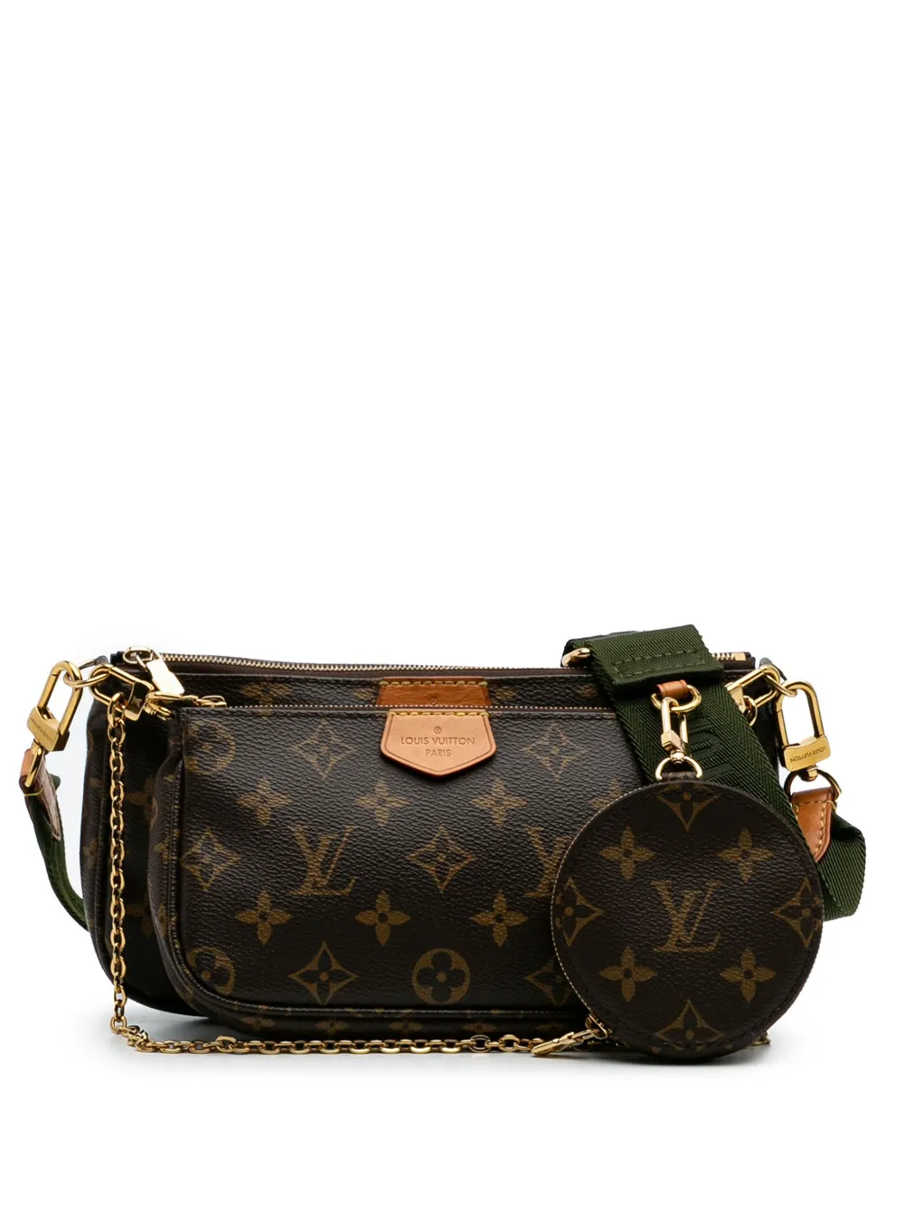 Louis Vuitton Pre-Owned 2021-2025 モノグラム ミュルティ ポシェット アクセソワール サッチェルバッグ - Louis Vuitton Pre-Owned 2021-2025 モノグラム ミュルティ ポシェット アクセソワール サッチェルバッグ -
