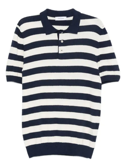 Gran Sasso striped polo shirt