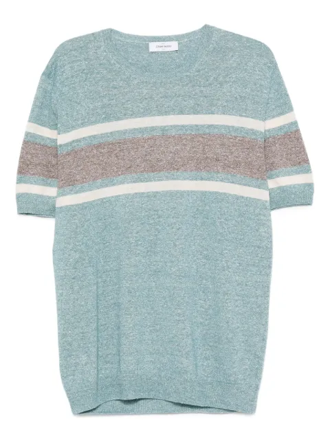 Gran Sasso stripe short-sleeve top