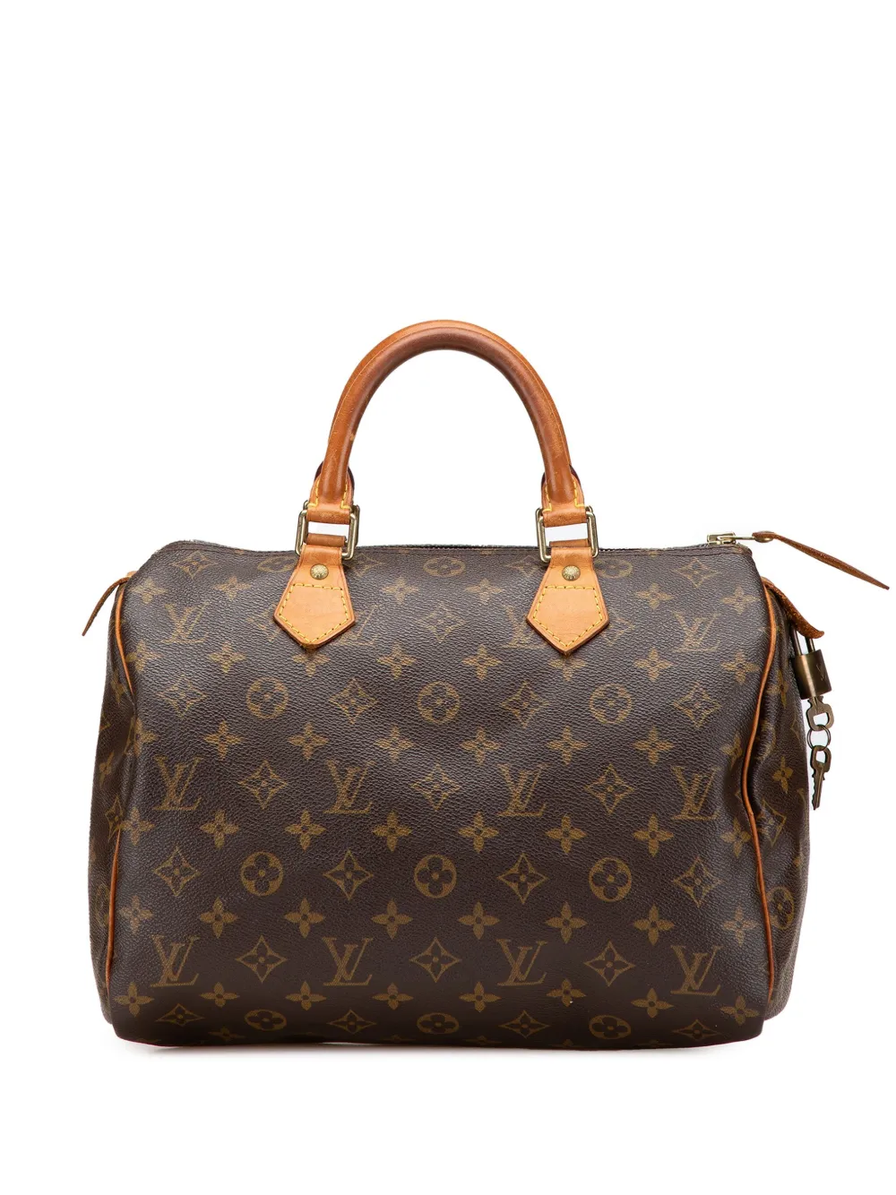 Louis Vuitton Pre-Owned 2002 Monogram Speedy 30 boston bag | Brown | Image 1