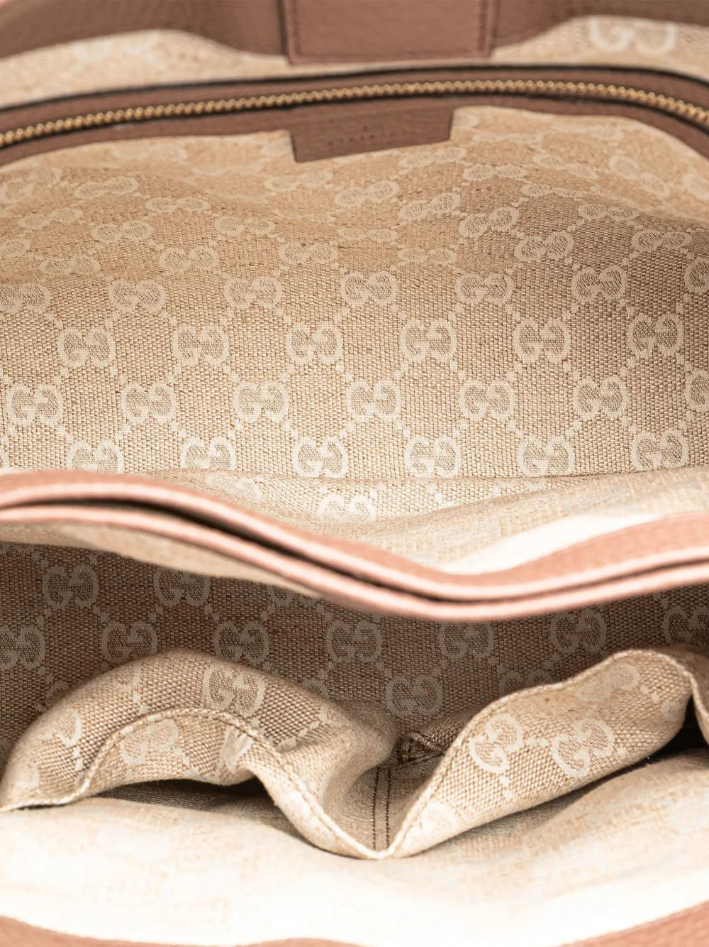 Pre-owned Gucci 2000-2015 Small Pebbled Calfskin Diana Bamboo Top Handle Tote Satchel In Brown